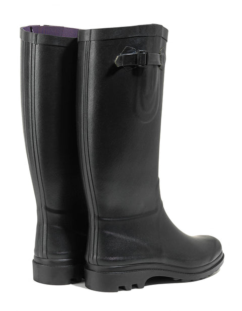 Bottes de pluie Aigle Femme Boyfriend Aiglentine 2 Noir - ChasseTir.com
