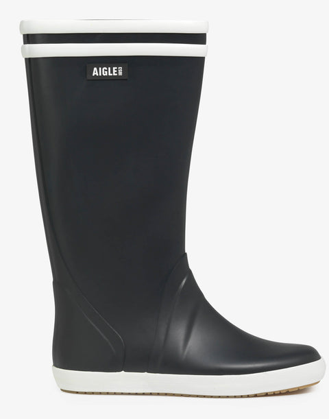 Bottes Aigle Geoland 2 Marine/Blanc - ChasseTir.com