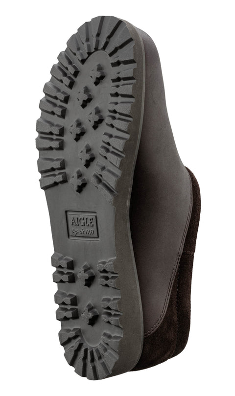 Sabot Aigle Basilo Haut Dark Brown - ChasseTir.com