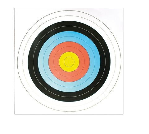 Cible Arc Europ-Arm Papier "Blason Fita" - Par 10 - ChasseTir.com