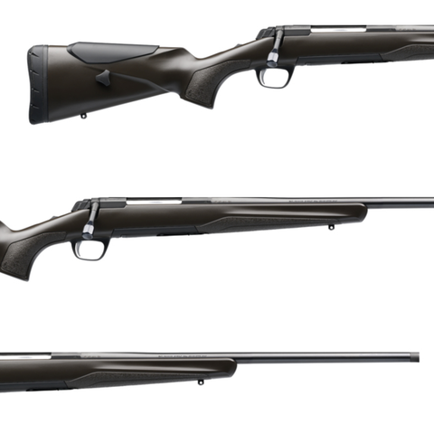 Pack Carabine à verrou Browning X-Bolt Sf Compo Black Adj - Cal. 308 Win et accessoires