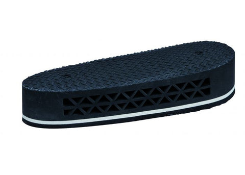 Plaque de couche Januel avléolé caoutchouc 15 mm / Noir - ChasseTir.com