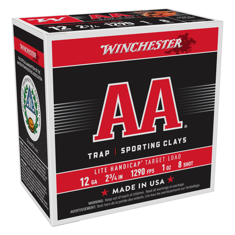 Cartouches Winchester Ammunition Target Shotshells Premium WIN CAAHLA127