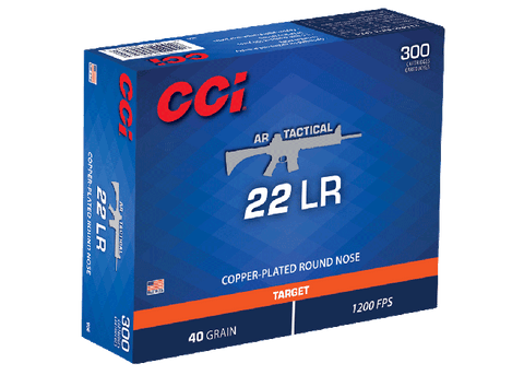 Balles CCI AR Tactical - Cal. 22 LR - Boite de 300