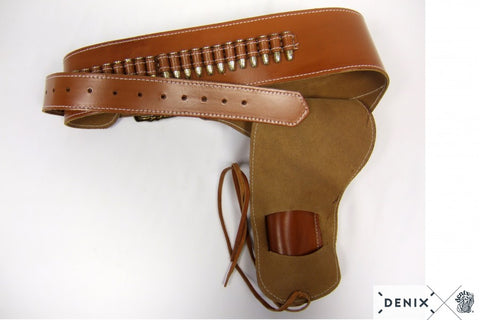 Ceinturon Denix avec un Holster Sherif pour Revolver Western - ChasseTir.com