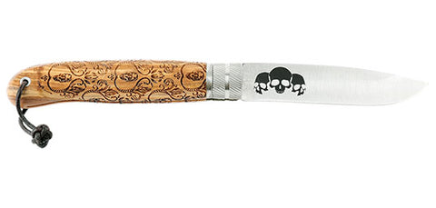 Couteau Décalé Skull