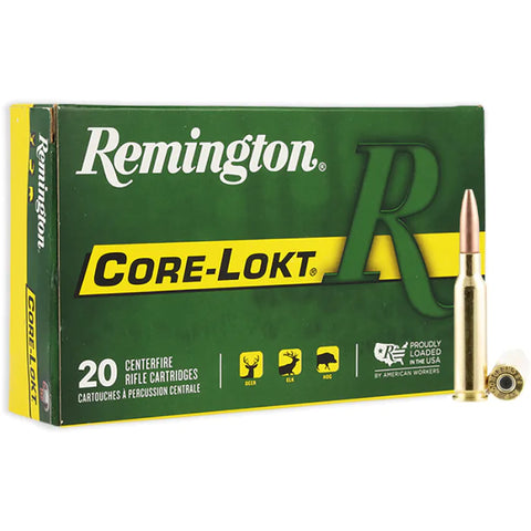 Balles Remington Core-Lokt Soft Point - Cal. 6.5 Creedmoor