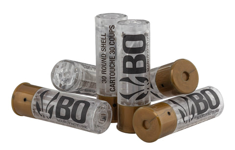 Pack Cartouches Fusil à Pompe BO Manufacture Airsoft 6 mm - Cartouches x6 FABARM GAZ CLEAR