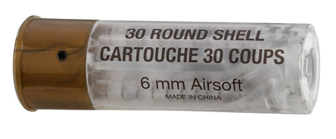 Pack Cartouches Fusil à Pompe BO Manufacture Airsoft 6 mm - Cartouches x6 FABARM GAZ CLEAR