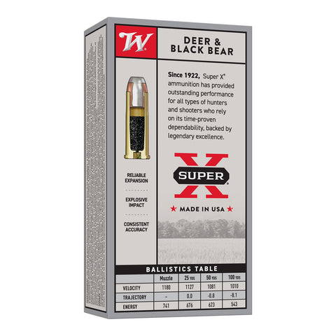 Munitions Winchester US Centerfire Pistol Win .44 Remington Magnum 240gr JSP