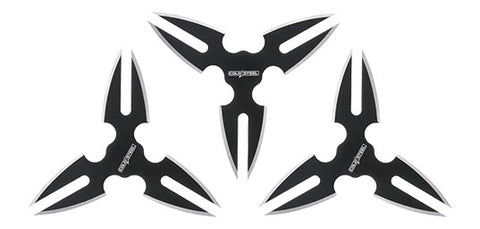 Lot de 3 étoiles de lancer Cold Steel Paracorde