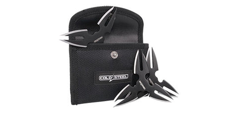 Lot de 3 étoiles de lancer Cold Steel Paracorde