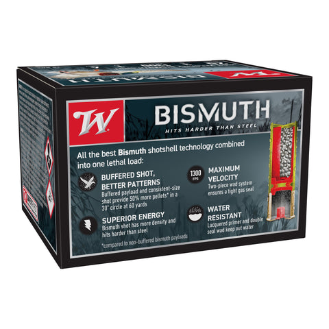 Cartouche Winchester Bismuth 20-76 28g