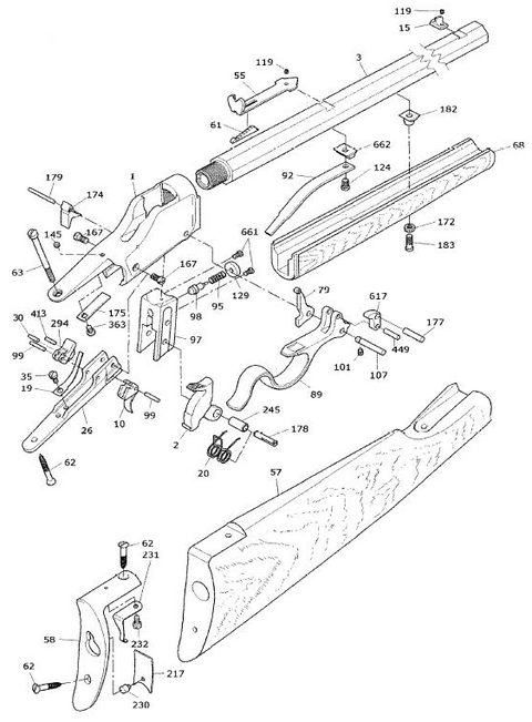 Carabine Uberti 1885 Single Shot High Wall Sporting Rifle