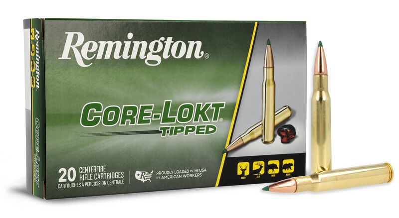 Munitions Remington Core Lokt Tipped - Cal. 30-06 Sprg.