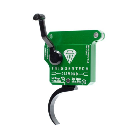 Détente Bergara TRIGGERTECH Rem700 Diamond Two-Stage Right No bolt release Pro Curved PVD Black