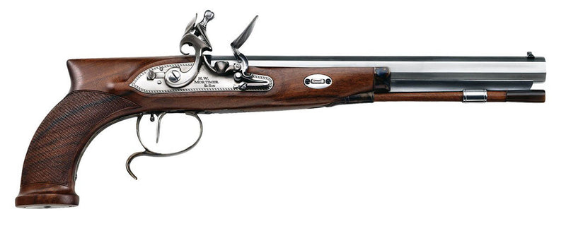Pistolet Davide PEDERSOLI Mortimer Silex - Cal. 44 - Canon Lisse