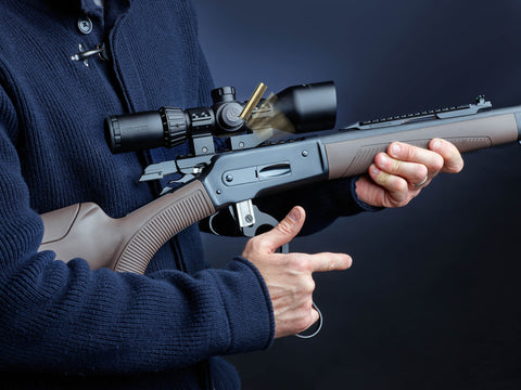 Carabine de Chasse Davide PEDERSOLI Lever Action Droptine - Cal. 30-3 - ChasseTir.com