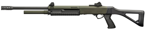 Fusil à pompe Fabarm STF/12 Pistol Grip Mil Spec - Cal. 12/76 - Vert