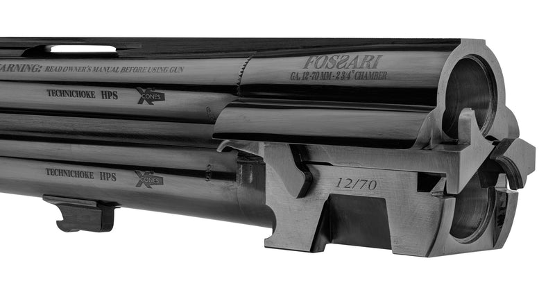 Fusil Superposé FOSSARI Sporting CRX9 12/76 - Crosse réglable + Bande