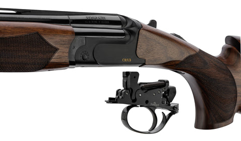 Fusil superposé FOSSARI Sporting CRX9 avec crosse réglable - Cal. 12/76 - ChasseTir.com