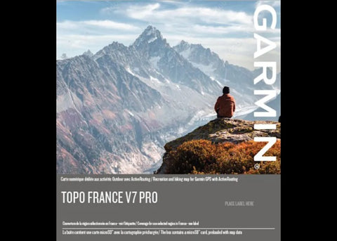 Carte Garmin Topo France V7 Pro