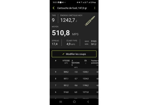 Chronographe Balistique Garmin Xero C1 Pro
