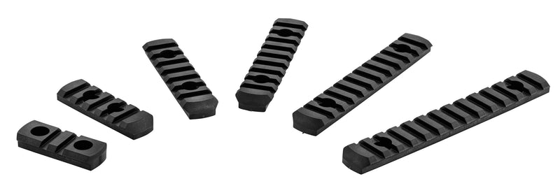 Set de 6 Rails Picatinny Hera Arms en Polymère Compatible M-Lok - Noir