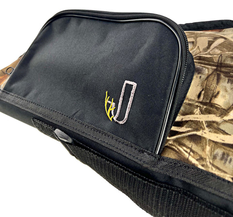 Etui Fusil Januel Avec Lunette Champs Avec Poche Camo Roseaux