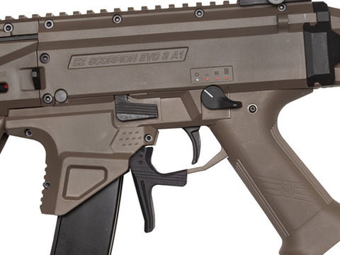 Réplique ASG AEG Scorpion Evo 3 ATEK FDE - ChasseTir.com