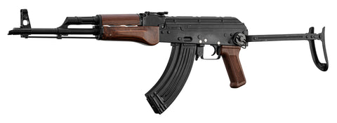 Réplique DOUBLE-BELL AEG AKMS Crosse Pliable Acier & Bois - 1.0J