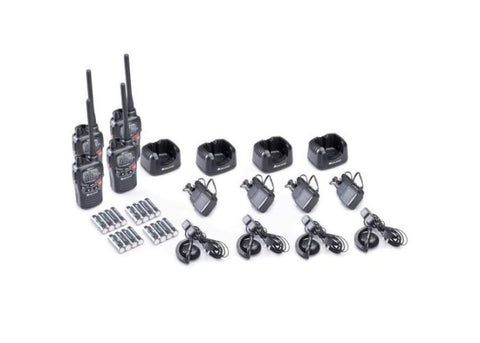 Pack Midland G9 PRO - 4 Talkies-Walkies + oreillettes