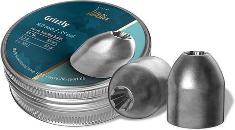 Balles H&N Sport Grizzly - Cal. 9mm - X60 - ChasseTir.com