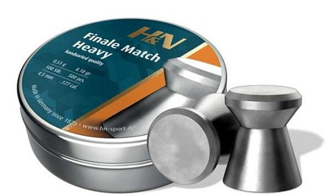 Balles H&N Sport Finale Match Carabine Heavy 4.49 - ChasseTir.com
