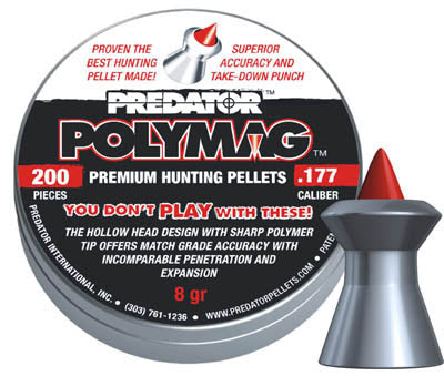 Boîte de 200 plombs JSB Diabolo Predator Polymag - ChasseTir.com