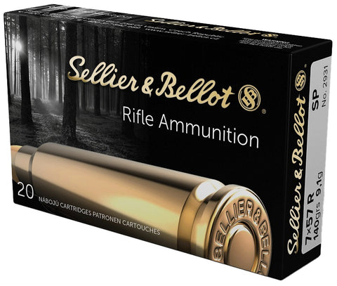 Balles Sellier & Bellot Soft Point - Cal. 7x57 R - ChasseTir.com