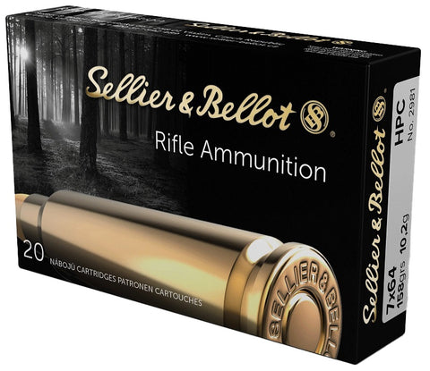 Balles Sellier & Bellot ?Hollow Point Capped - Cal. 7x64 - ChasseTir.com