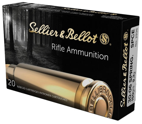 Balles S&B - Cal. 30-06 Sprg. SPCE 9.7g - ChasseTir.com