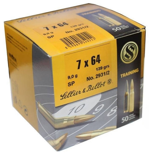 Balles Sellier & Bellot Soft Point - Cal. 7x64