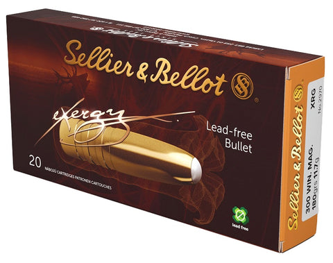 Balles S&B - Cal. 300 Win. Mag. XRG - ChasseTir.com