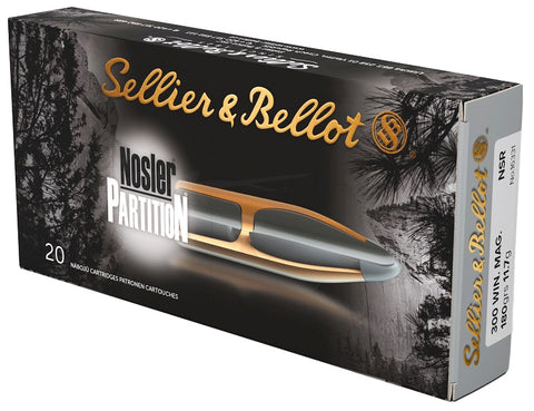 Balles S&B - Cal. 300 Win. Mag. NSR - ChasseTir.com