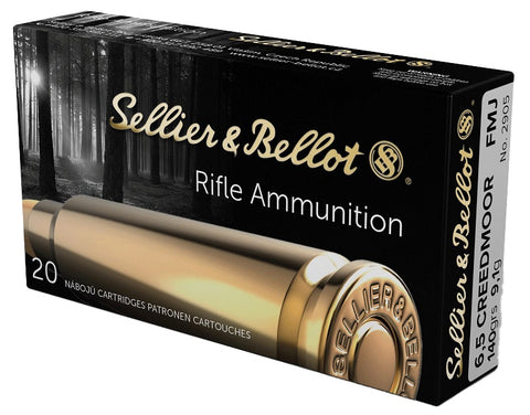 Balles Sellier & Bellot Full Metal Jacket - Cal. 6.5 Creedmoor - ChasseTir.com