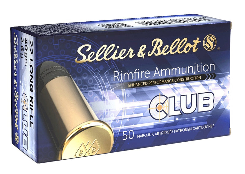 Balles Sellier & Bellot Club Lead Round Nose - Cal. 22LR