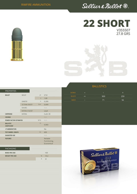 Douilles non amorcées S&B - Cal. 8X57JS - ChasseTir.com