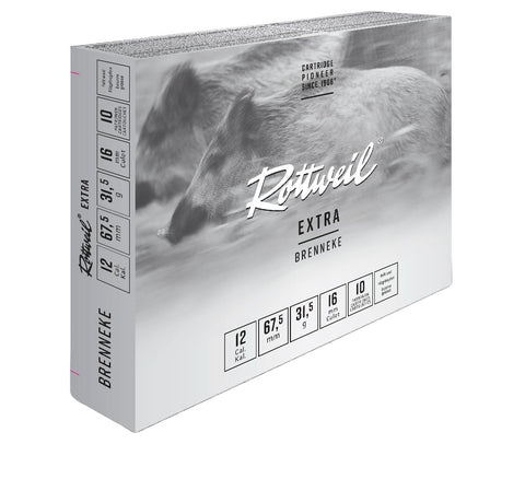 Cartouches à plomb Rottweil Brenneke Cal.12/67,5