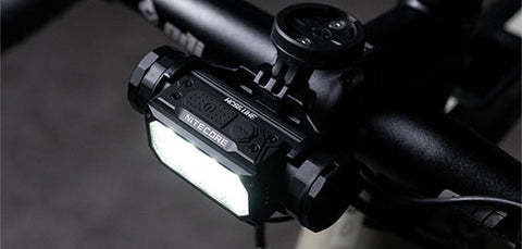 Montage vélo Nitecore pour HC60UHE, HC65-UHE et gamme NU