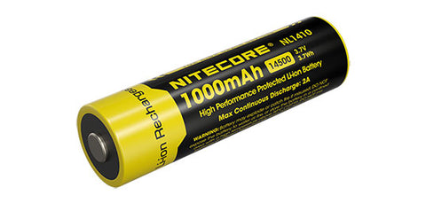 Accu Nitecore Li-ion 1000 mAh