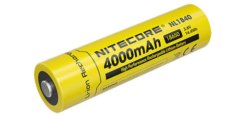 Accu  Nitecore Li-ion 18650