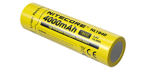 Accu  Nitecore Li-ion 18650