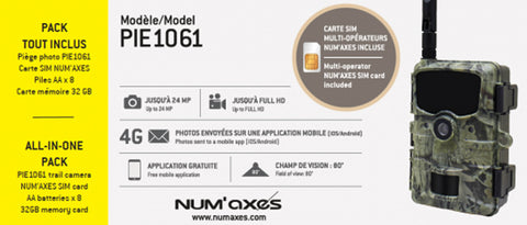 Pack Piège photographique Num'Axes - ChasseTir.com